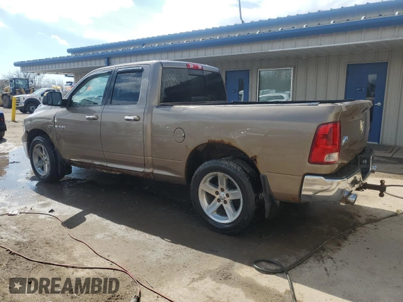 2010 Dodge 1500 TRX with VIN 1D7RV1GTXAS163264, listed as a Copart auction lot 50192525 with 283,740 mi miles and Salvage Title. Bid and sale history available at carsss.com. Image 2.