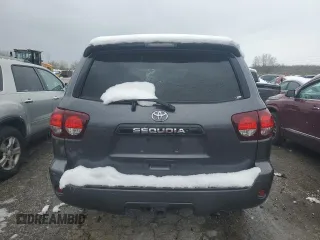 2019 Toyota Sequoia SR5 with VIN 5TDBY5G15KS173235, listed as a Copart auction lot 82596994 with 0 mi miles and Salvage Title. Bid and sale history available at carsss.com. Image 6.