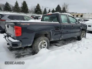 2017 Chevrolet Silverado 1500 Work Truck with VIN 1GCVKNEH1HZ285195, listed as a Copart auction lot 43771695 with 129,135 mi miles and Salvage Title. Bid and sale history available at carsss.com. Image 3.
