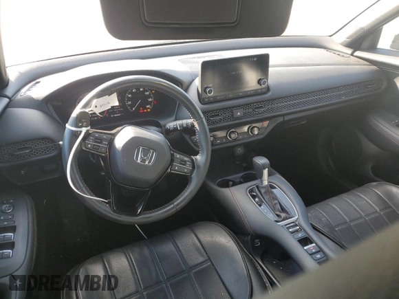 2023 Honda HR-V Sport with VIN 3CZRZ1H55PM711424, listed as a Copart auction lot 85535004 with 45,913 mi miles and Salvage Title. Bid and sale history available at carsss.com. Image 8.