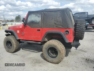 1997 Jeep Wrangler SE with VIN 1J4FY29PXVP415639, listed as a Copart auction lot 47556925 with 134,756 mi miles and Salvage Title. Bid and sale history available at carsss.com. Image 2.