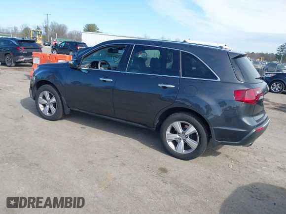 2013 Acura MDX with VIN 2HNYD2H2XDH513339, listed as a IAAI auction lot 41757640 with 142,902 mi miles. Bid and sale history available at carsss.com. Image 3.