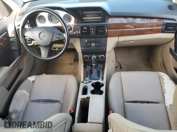 2012 Mercedes-Benz GLK 350 with VIN WDCGG5GB4CF783043, listed as a Copart auction lot 68668544 with 252,564 mi miles and Salvage Title. Bid and sale history available at DreamBid. Image 8.