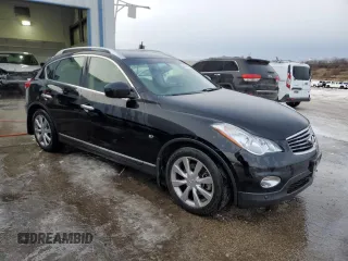 2015 Infiniti QX50 Journey z VIN JN1BJ0HRXFM771966, wystawiony jako Copart lot #45062235 z przebiegiem 118 326 mil mil oraz Szkoda całkowita • Salvage title. Historia ofert i sprzedaży dostępna na DreamBid. Obrazek 4.
