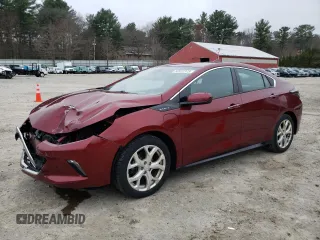 2017 Chevrolet Volt Premier with VIN 1G1RD6S5XHU170239, listed as a Copart auction lot 50522375 with 72,032 mi miles and Salvage Title. Bid and sale history available at carsss.com. Image 1.