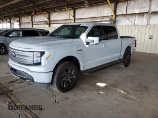 2023 Ford F-150 Lightning Pro с VIN 1FTVW1EL5PWG16409, выставлен на аукционе Copart как лот 58597455 с пробегом Не указан миль и Списание • Salvage title. История ставок и продаж доступна на DreamBid. Изображение 1.