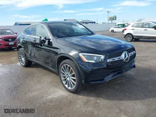 2020 Mercedes-Benz GLC with VIN W1N0J8EB2LF823397, listed as a IAAI auction lot 41469142 with 86,252 mi miles. Bid and sale history available at carsss.com. Image 1.