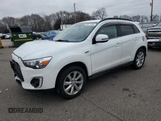 2015 Mitsubishi Outlander Sport 2.4 GT with VIN 4A4AR4AW3FE046558, listed as a Copart auction lot 86577404 with 139,311 mi miles and Salvage Title. Bid and sale history available at carsss.com. Image 1.