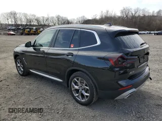 2024 BMW X3 xDrive30i with VIN 5UX53DP07R9U41254, listed as a Copart auction lot 50654335 with 10,357 mi miles and Salvage Title. Bid and sale history available at DreamBid. Image 2.