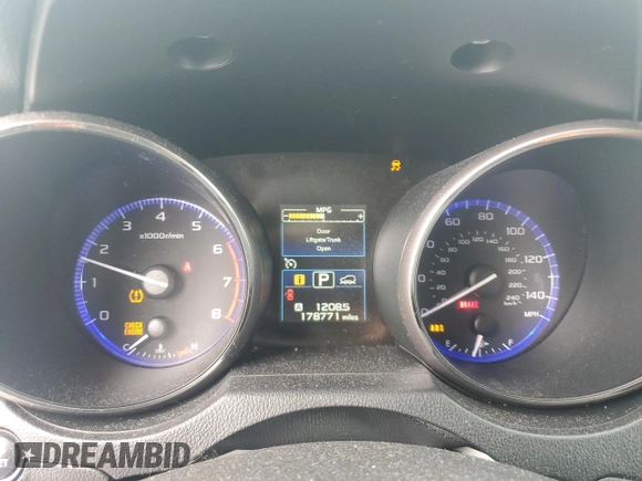 2015 Subaru Outback Premium with VIN 4S4BSACC1F3202721, listed as a Copart auction lot 63549565 with 178,771 mi miles and Clean title. Bid and sale history available at DreamBid. Image 9.