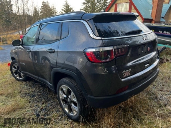 2018 Jeep Compass Limited with VIN 3C4NJDCB7JT283461, listed as a Copart auction lot 79562754 with 65,658 mi miles and Salvage Title. Bid and sale history available at carsss.com. Image 4.
