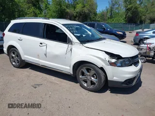 2016 Dodge Journey Crossroad Plus z VIN 3C4PDCGG4GT154134, wystawiony jako IAAI lot #42124659 z przebiegiem 101 700 mil mil oraz . Historia ofert i sprzedaży dostępna na DreamBid. Obrazek 1.