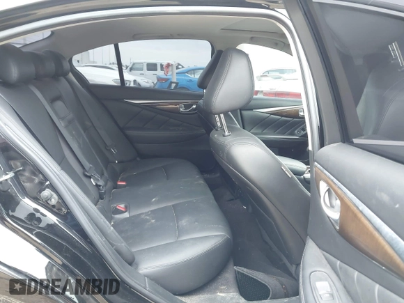 2018 Infiniti Q50 3.0t LUXE with VIN JN1EV7AP1JM351153, listed as a IAAI auction lot 41589119 with 103,915 mi miles. Bid and sale history available at carsss.com. Image 8.