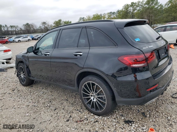 2022 Mercedes-Benz GLC with VIN W1N0G8DB7NV364974, listed as a Copart auction lot 42862315 with 18,165 mi miles and Clean Title. Bid and sale history available at carsss.com. Image 2.