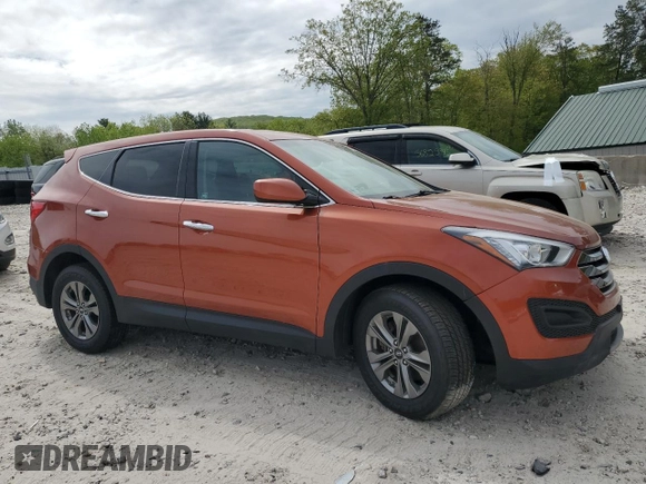 2016 Hyundai Santa Fe z VIN 5XYZTDLB7GG346554, wystawiony jako Copart lot #56898045 z przebiegiem 84 915 mil mil oraz Szkoda całkowita • Salvage title. Historia ofert i sprzedaży dostępna na DreamBid. Obrazek 4.