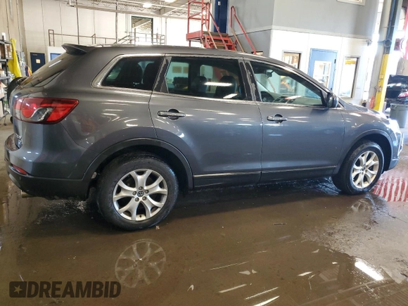 2013 Mazda CX-9 Touring with VIN JM3TB3CA6D0410019, listed as a Copart auction lot 63772945 with 126,662 mi miles and Clean title. Bid and sale history available at DreamBid. Image 3.