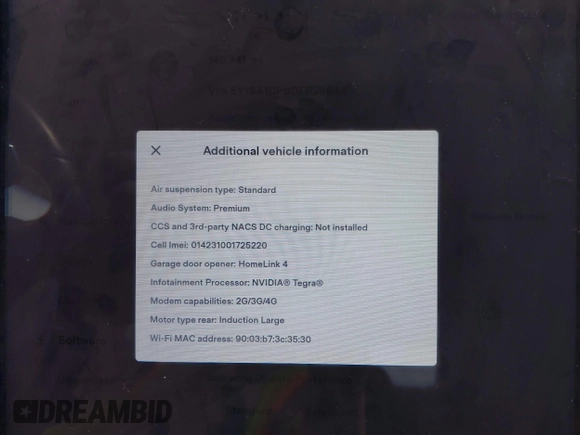 2013 Tesla Model S Performance with VIN 5YJSA1DP8DFP28644, listed as a IAAI auction lot 42641375 with 140,941 mi miles and . Bid and sale history available at DreamBid. Image 18.