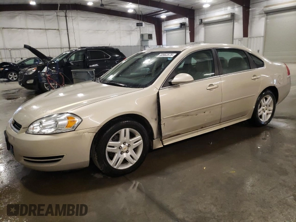 2011 Chevrolet Impala LT Fleet with VIN 2G1WG5EK1B1303415, listed as a Copart auction lot 58963575 with 175,301 mi miles and Salvage title. Bid and sale history available at DreamBid. Image 1.