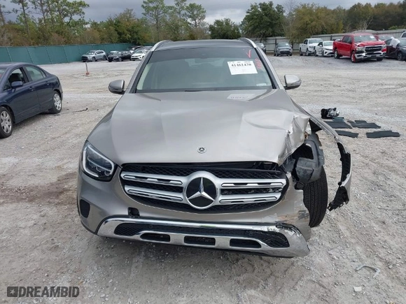 2021 Mercedes-Benz GLC with VIN W1N0G8DB4MF907254, listed as a IAAI auction lot 41461420 with 62,618 mi miles. Bid and sale history available at carsss.com. Image 12.