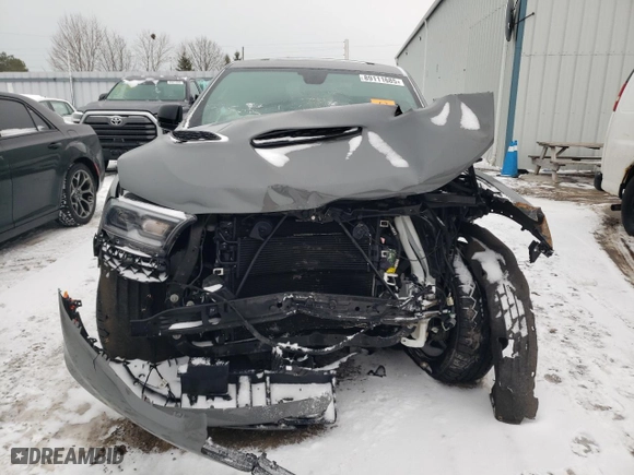 2022 Dodge Durango GT Plus with VIN 1C4RDJDG8NC183274, listed as a Copart auction lot 89111685 with 123,443 mi miles and Salvage Title. Bid and sale history available at carsss.com. Image 5.