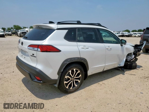 2025 Toyota Corolla Cross Hybrid S с VIN 7MUFBABG3SV077116, выставлен на аукционе Copart как лот 57056335 с пробегом 139 миль миль и Списание • Salvage title. История ставок и продаж доступна на DreamBid. Изображение 3.