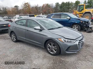 2018 Hyundai Elantra GL with VIN KMHD84LF8JU554975, listed as a IAAI auction lot 40795949 with 46,685 mi miles and . Bid and sale history available at DreamBid. Image 1.