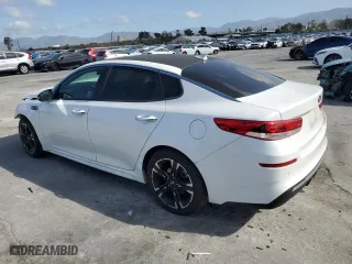 2019 Kia Optima S with VIN 5XXGT4L33KG333765, listed as a Copart auction lot 51657485 with 79,986 mi miles and Salvage Title. Bid and sale history available at carsss.com. Image 2.