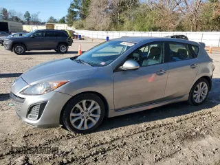 2011 Mazda 3 s Sport with VIN JM1BL1K56B1415710, listed as a Copart auction lot 48315985 with 120,549 mi miles and Salvage Title. Bid and sale history available at carsss.com. Image 1.