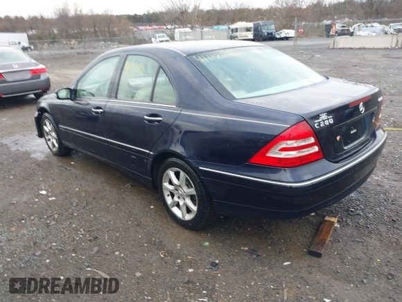 2007 Mercedes-Benz C 280 Luxury with VIN WDBRF92H67F903191, listed as a IAAI auction lot 41112114 with 125,519 mi miles and . Bid and sale history available at DreamBid. Image 3.