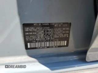 2020 Subaru Crosstrek Premium with VIN JF2GTAPC7L8216236, listed as a Copart auction lot 61494615 with 47,042 mi miles and Salvage title. Bid and sale history available at DreamBid. Image 14.
