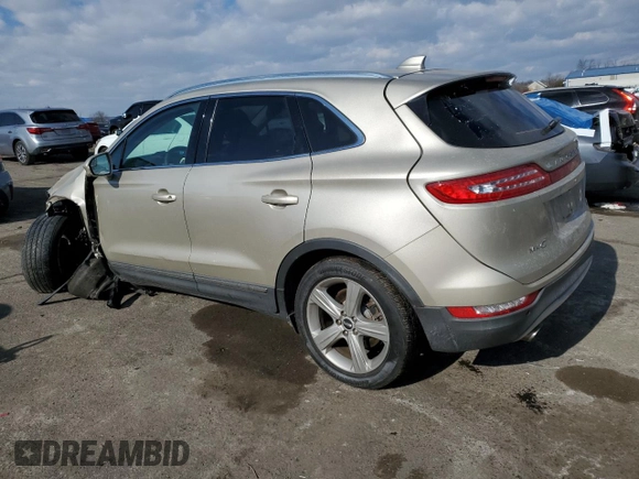 2017 Lincoln MKC Premiere with VIN 5LMCJ1D90HUL53912, listed as a Copart auction lot 42861365 with 81,195 mi miles and Salvage Title. Bid and sale history available at DreamBid. Image 2.