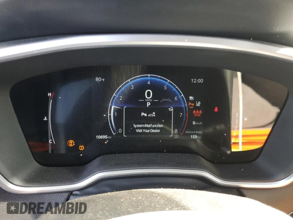 2023 Toyota Corolla Cross XLE with VIN 7MUDAAAG0PV063242, listed as a Copart auction lot 52511585 with 10,695 mi miles and Salvage title. Bid and sale history available at DreamBid. Image 9.