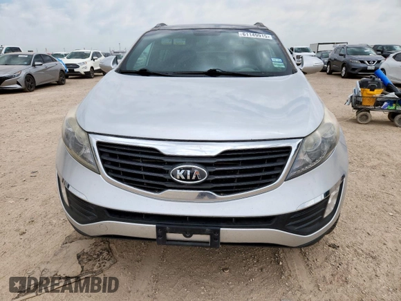 2011 Kia Sportage EX with VIN KNDPCCA27B7095979, listed as a Copart auction lot 61149915 with 162,051 mi miles and Salvage title. Bid and sale history available at DreamBid. Image 5.
