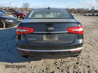 2014 Kia Cadenza Premium with VIN KNALN4D71E5161624, listed as a Copart auction lot 46148195 with 138,563 mi miles and Clean Title. Bid and sale history available at carsss.com. Image 6.