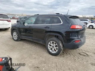 2018 Jeep Cherokee Latitude Plus with VIN 1C4PJMLX6JD515882, listed as a Copart auction lot 46946445 with 106,113 mi miles and Salvage Title. Bid and sale history available at DreamBid. Image 2.