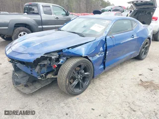 2019 Chevrolet Camaro 1LT with VIN 1G1FB1RS3K0133605, listed as a IAAI auction lot 41719817 with 99,955 mi miles. Bid and sale history available at carsss.com. Image 2.