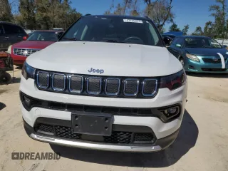 2022 Jeep Compass (RED) Edition with VIN 3C4NJDCB1NT115868, listed as a Copart auction lot 47720275 with 50,385 mi miles and Salvage Title. Bid and sale history available at DreamBid. Image 5.
