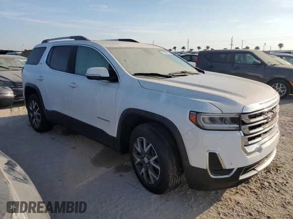 2021 GMC Acadia SLE with VIN 1GKKNKLS4MZ202512, listed as a Copart auction lot 75569784 with Not Provided miles and Non Repairable. Bid and sale history available at DreamBid. Image 4.