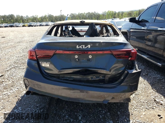 2023 Kia Forte LXS with VIN 3KPF24AD2PE655307, listed as a Copart auction lot 52805815 with 0 mi miles and Salvage Title. Bid and sale history available at carsss.com. Image 6.