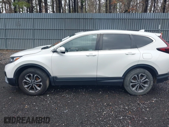 2021 Honda CR-V EX with VIN 2HKRW2H55MH636763, listed as a IAAI auction lot 41931501 with 116,061 mi miles. Bid and sale history available at carsss.com. Image 14.