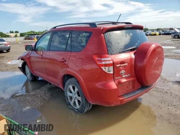2010 Toyota RAV4 Limited with VIN 2T3DF4DV9AW082112, listed as a Copart auction lot 58347165 with 180,495 mi miles and Salvage title. Bid and sale history available at DreamBid. Image 2.