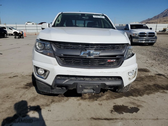 2018 Chevrolet Colorado 4WD Z71 with VIN 1GCPTDE1XJ1215573, listed as a Copart auction lot 47011385 with 73,476 mi miles and Salvage Title. Bid and sale history available at carsss.com. Image 5.
