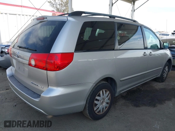 2006 Toyota Sienna CE with VIN 5TDZA23C16S484031, listed as a IAAI auction lot 42029050 with 188,535 mi miles and . Bid and sale history available at DreamBid. Image 4.