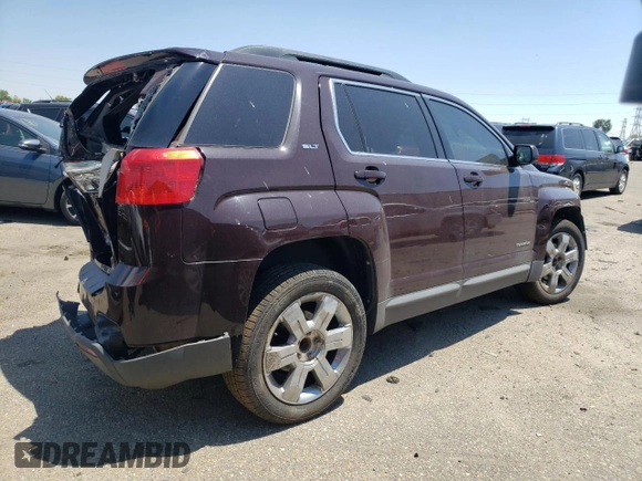 2011 GMC Terrain SLT-1 with VIN 2CTALUECXB6437119, listed as a Copart auction lot 44639485 with Not Provided miles and Non Repairable. Bid and sale history available at carsss.com. Image 3.