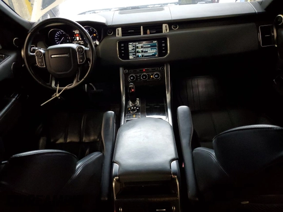 2015 Land Rover Range Rover Sport HSE with VIN SALWR2VF5FA623795, listed as a Copart auction lot 57666155 with 128,513 mi miles and Clean title. Bid and sale history available at DreamBid. Image 8.