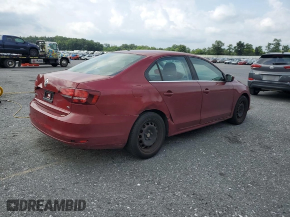 2017 Volkswagen Jetta S z VIN 3VW2B7AJXHM354102, wystawiony jako Copart lot #66042105 z przebiegiem 58 932 mil mil oraz Czysty tytuł • Clean title. Historia ofert i sprzedaży dostępna na DreamBid. Obrazek 3.