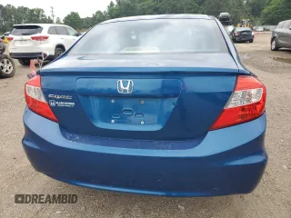 2012 Honda Civic EX with VIN 2HGFB2F87CH546602, listed as a Copart auction lot 56059565 with 164,588 mi miles and Clean Title. Bid and sale history available at DreamBid. Image 6.