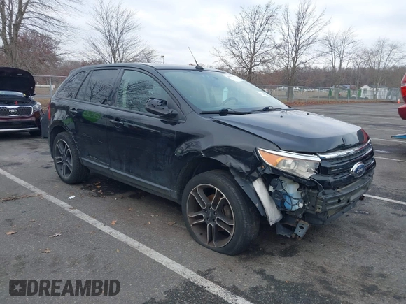2014 Ford Edge SEL with VIN 2FMDK3JC2EBB19711, listed as a IAAI auction lot 40906115 with 125,027 mi miles. Bid and sale history available at carsss.com. Image 16.