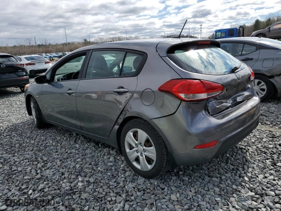 2016 Kia Forte 5-Door LX with VIN KNAFK5A89G5573494, listed as a Copart auction lot 50078525 with 25,733 mi miles and Salvage Title. Bid and sale history available at carsss.com. Image 2.