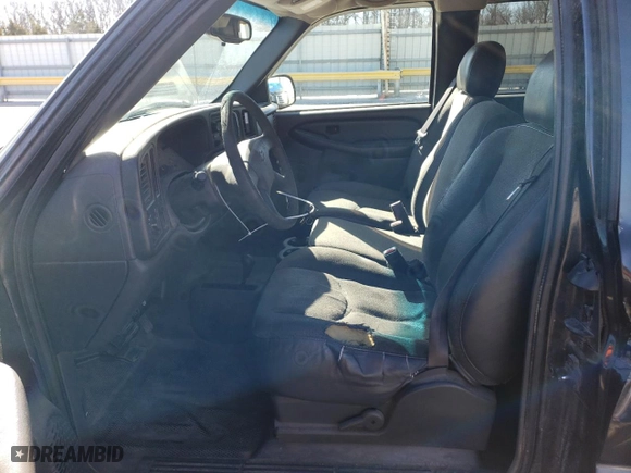 2003 Chevrolet Silverado 1500 LS with VIN 2GCEK19V231320269, listed as a Copart auction lot 46866374 with 0 mi miles and Salvage Title. Bid and sale history available at carsss.com. Image 7.